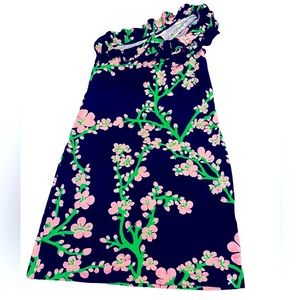 Women’s Lilly Pulitzer One Strap Flower Dress Size M